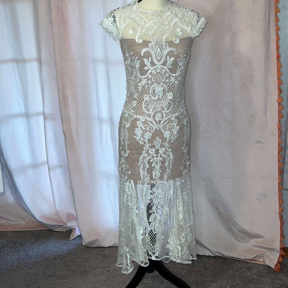 Bronx & Banco Bohemian Summer Dress in White